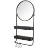 Mirror with shelf 38x12x89 cm Clayre & Eef 52S194