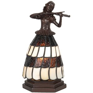 Table lamp Tiffany woman 13x13x26 cm E14-max 1x25W...