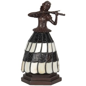 Table lamp Tiffany woman 13x13x26 cm E14-max 1x25W...