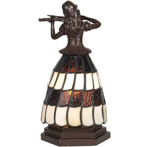 Table lamp Tiffany woman 13x13x26 cm E14-max 1x25W LumiLamp 5LL-6047