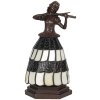 Table lamp Tiffany woman 13x13x26 cm E14-max 1x25W LumiLamp 5LL-6047