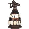 Table lamp Tiffany woman 13x13x26 cm E14-max 1x25W LumiLamp 5LL-6047