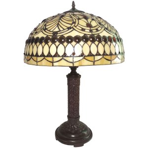 Table lamp Tiffany Ø 46x62 cm E27-max 2x60W...