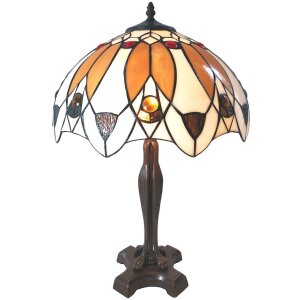 Table lamp Tiffany Ø 41x57 cm E27-max 2x60W...