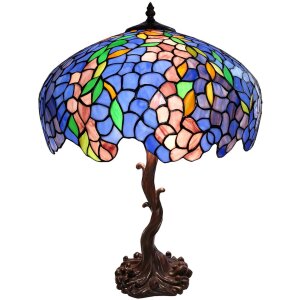 Table lamp Tiffany Ø 43x61 cm E27-max 2x60W...