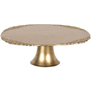 Cake stand Ø 32x10 cm Clayre & Eef 64598GO