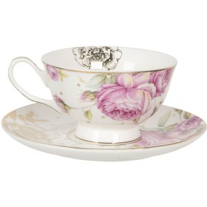 Cup and saucer - 0,2L Clayre & Eef 6CE1123