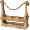 Bottle rack with bottle-opener  32x11x32 cm Clayre & Eef 6H1882