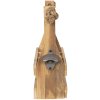 Bottle rack with bottle-opener  32x11x32 cm Clayre & Eef 6H1882