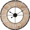 Clock Ø 60x4 cm - 1xAA Clayre & Eef 6KL0623