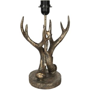 Lamp base antlers 23x15x36 cm E27-max 1x60W Clayre &...