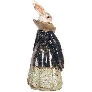 Decoration rabbit  5x4x11 cm Clayre & Eef 6PR2525