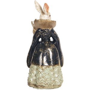 Decoration rabbit  5x4x11 cm Clayre & Eef 6PR2525