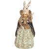 Decoration rabbit  5x4x11 cm Clayre & Eef 6PR2525