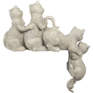 Decoration kittens 47x13x51 cm Clayre & Eef 6PR2901