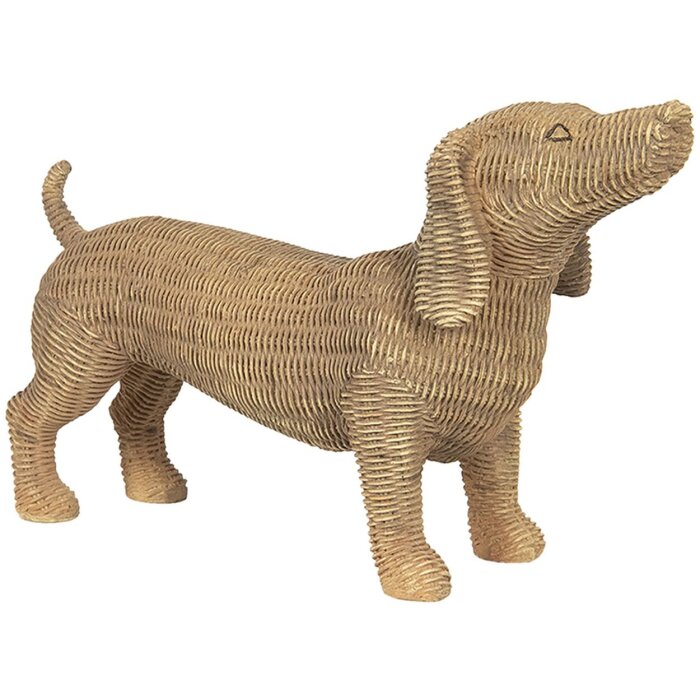 Decoration dog 39x14x24 cm Clayre & Eef 6PR2924