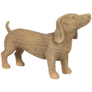 Decoration dog 39x14x24 cm Clayre & Eef 6PR2924