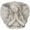 Flowerpot angel 19x17x14 cm Clayre & Eef 6TE0282M