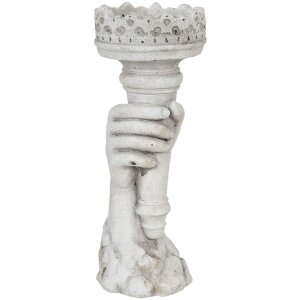 Candlestick 13x11x33 cm Clayre & Eef 6TE0285M