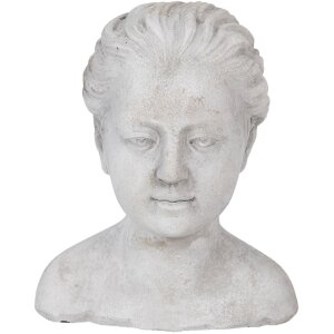 Statue head woman 17x16x20 cm Clayre & Eef 6TE0288