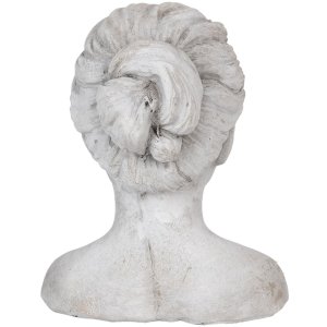 Statue head woman 17x16x20 cm Clayre & Eef 6TE0288