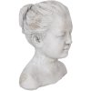 Statue head woman 17x16x20 cm Clayre & Eef 6TE0288