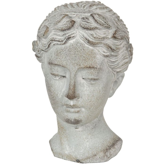 Statue head woman 12x11x17 cm Clayre & Eef 6TE0293