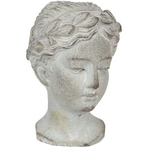 Statue head woman 12x11x17 cm Clayre & Eef 6TE0293