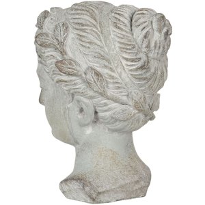 Statue head woman 12x11x17 cm Clayre & Eef 6TE0293