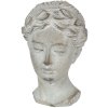 Statue head woman 12x11x17 cm Clayre & Eef 6TE0293