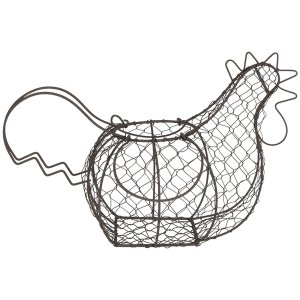 Egg holder chicken 40x23x28 cm Clayre & Eef 6Y3763