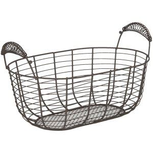 Basket (2 pcs) 35x19x16 - 30x15x14 cm Clayre & Eef...