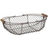 Basket (3 pcs) 38x22x10 - 32x18x9 - 29x15x8 cm Clayre & Eef 6Y3772