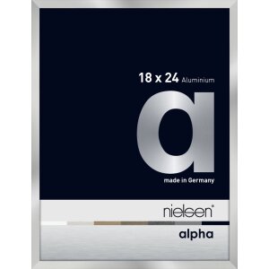 Nielsen aluminium picture frame Alpha TCSC 18x24 cm silver