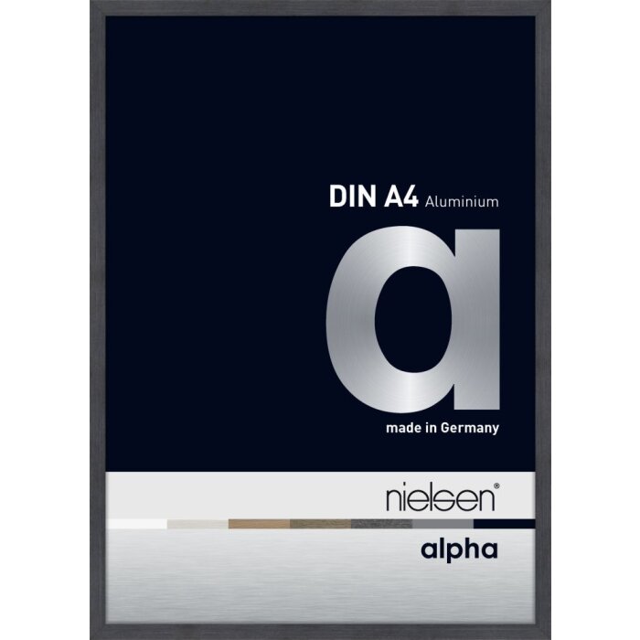 Nielsen aluminium picture frame Alpha TCSC 21x30 cm gray