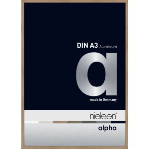 Nielsen aluminium picture frame Alpha TCSC 30x42 cm oak