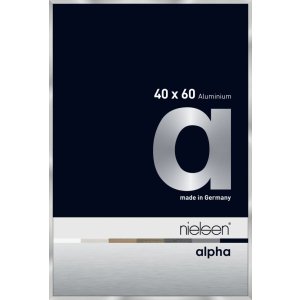 Nielsen aluminium picture frame Alpha TCSC 40x60 cm silver