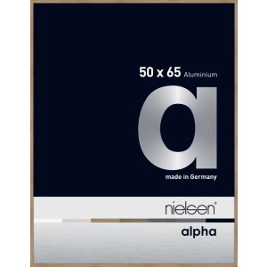 Nielsen aluminium picture frame Alpha TCSC 50x65 cm oak