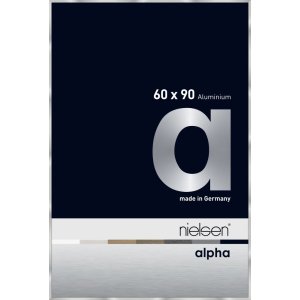 Nielsen aluminium picture frame Alpha TCSC 60x90 cm silver