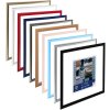 Henzo plastic frame Napoli 10x10 cm black