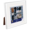 Henzo plastic frame Napoli 15x15 cm white