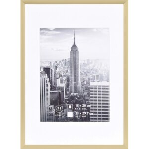 Henzo alu frame Manhattan 21x30 cm gold