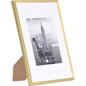 Henzo alu frame Manhattan 21x30 cm gold