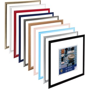 Henzo plastic frame Napoli 30x30 cm black