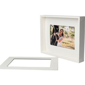 Passepartout picture frame 10x15 cm cream