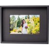 Passepartout picture frame 10x15 cm black