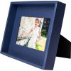 Passepartout picture frame 10x15 cm blue