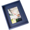 Passepartout picture frame 10x15 cm blue