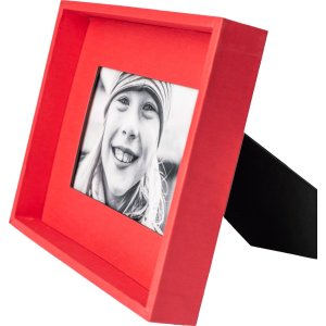 Passepartout picture frame 13x18 cm red