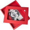 Passepartout picture frame 13x18 cm red